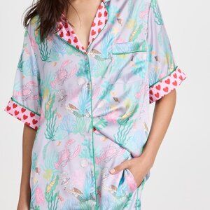 Karen Mabon Mermaid Short PJ Set